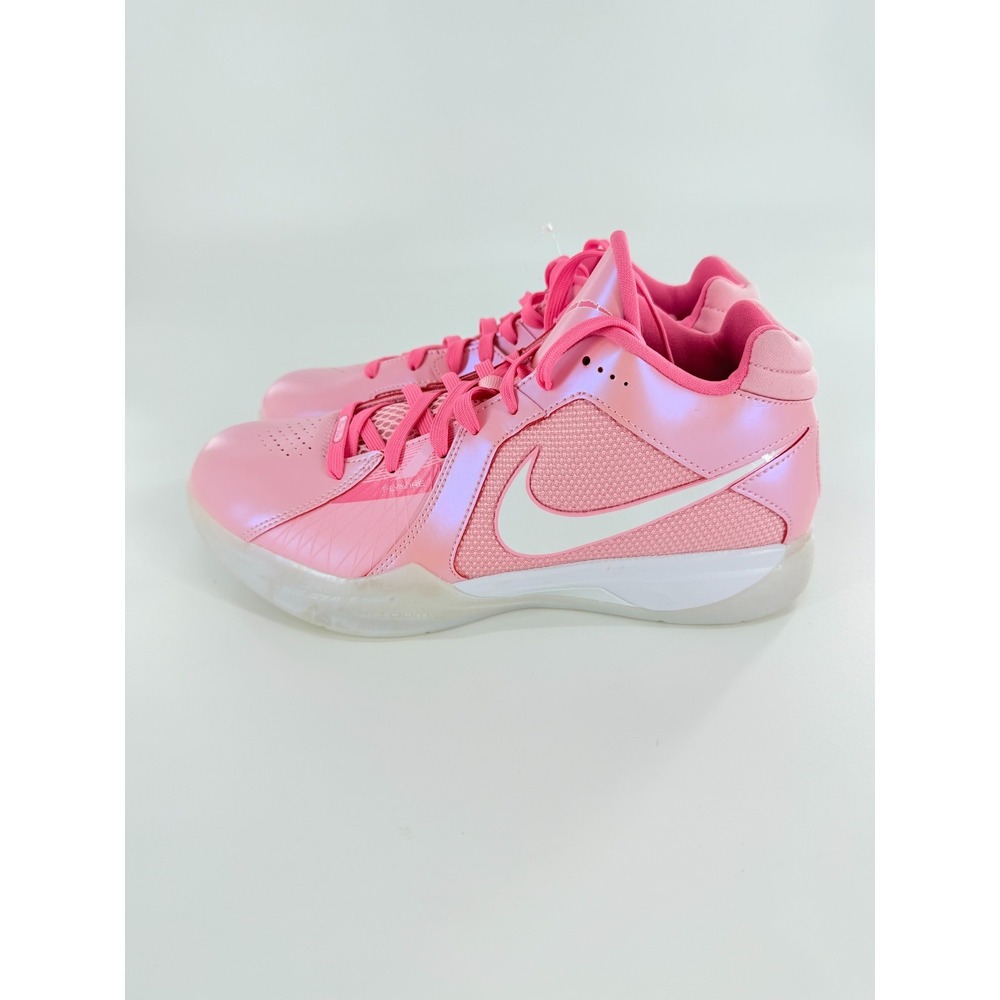 Nike KD 3‎ Aunt Pearl Mens Size 10 Medium Soft Pink White Lotus Pink FJ0982 600